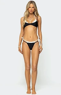 Edikted Jessica Layered Bikini Top