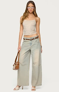 Edikted Vallie Grommet Tank Top