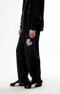 True Religion Crest Big T Baggy Sweatpants