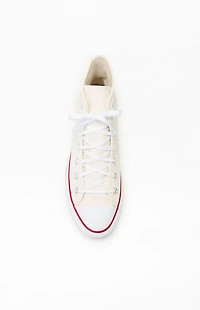 Converse Women's White Stars Chuck Taylor All Star Lift High Top Sneakers
