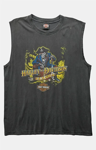 PS VINTAGE 2000s Harley Davidson Graphic Tank Top