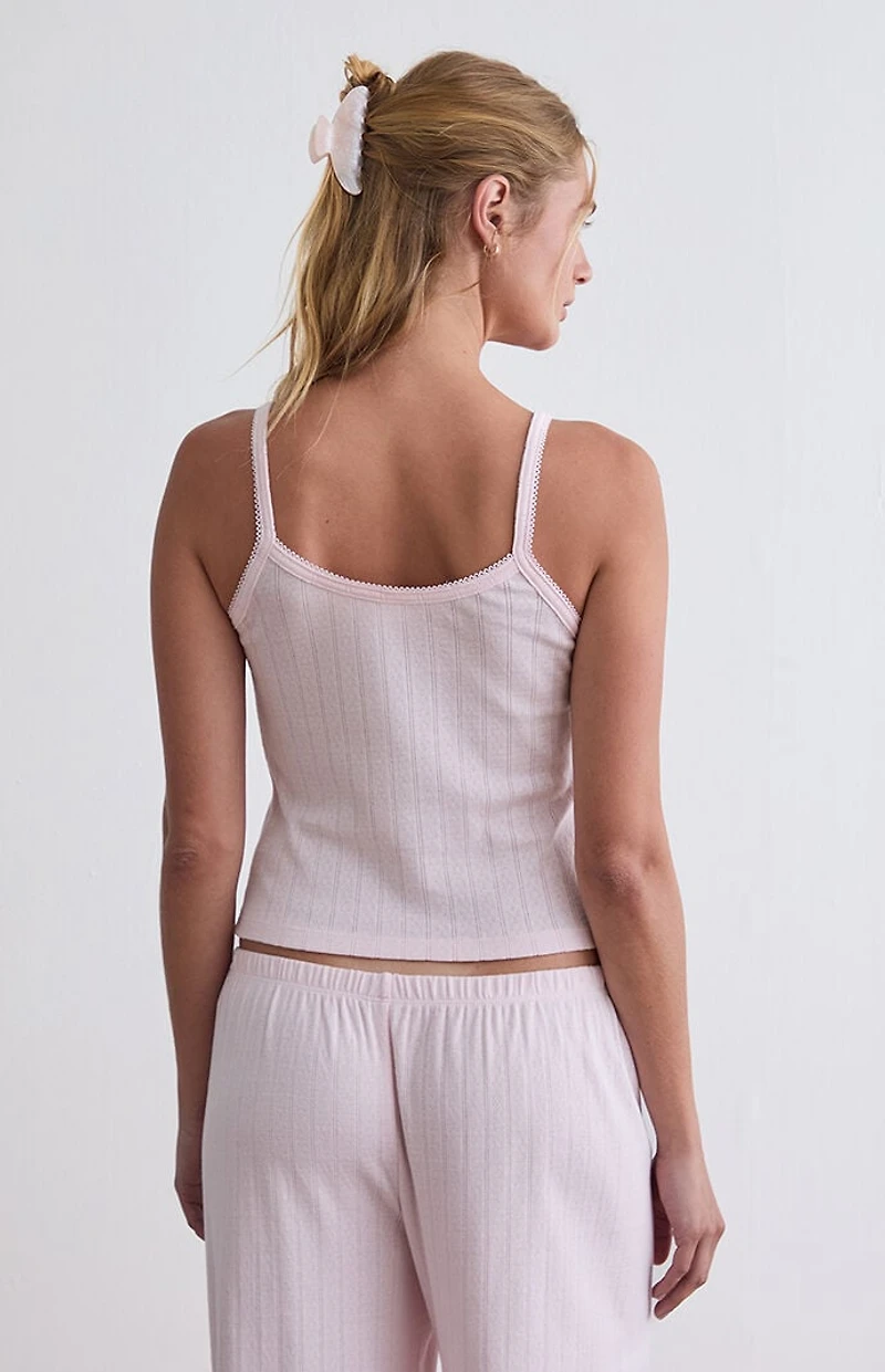PS GOODNIGHT Pointelle Pajama Tank Top