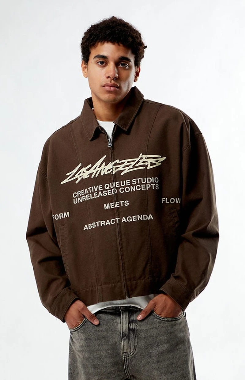 Pacsun Graffitti LA Gas Jacket