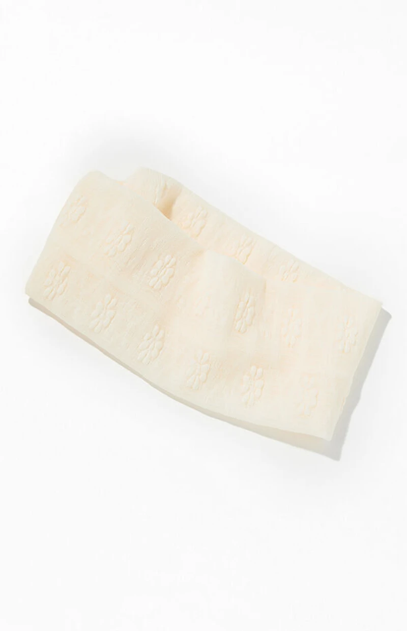 LA Hearts Daisy Textured Soft Headband