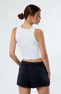 Coney Island Picnic Black Knit Lounge Sweat Shorts