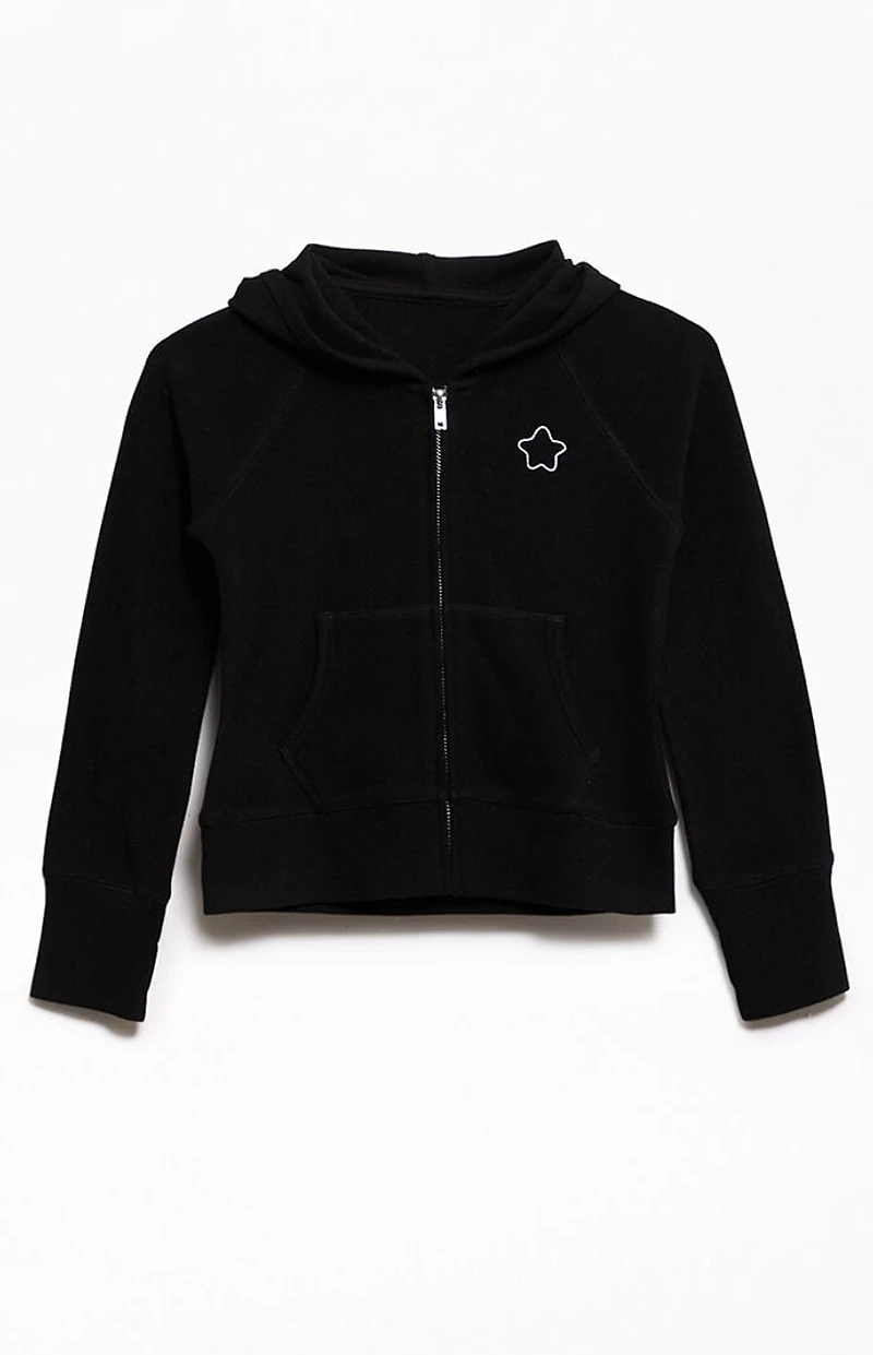 Pacsun Kids Active Knit Star Zip Up Hoodie