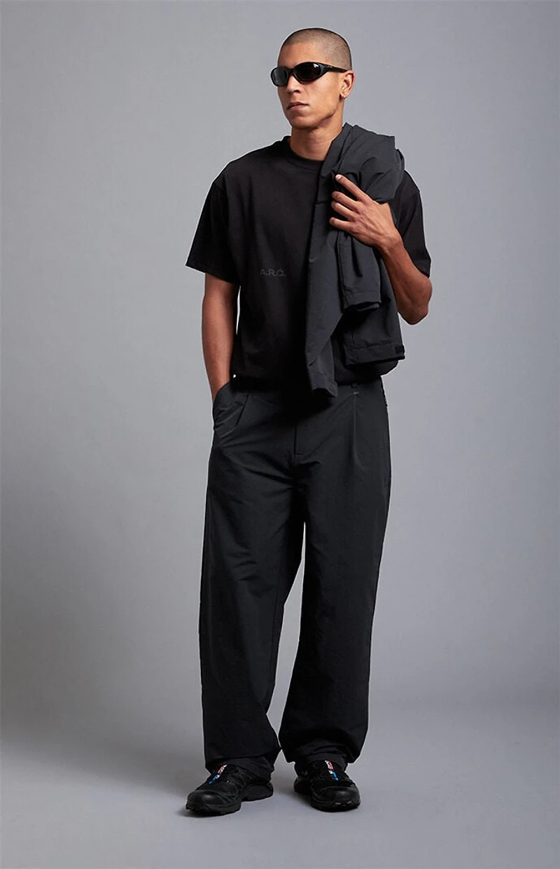 A.R.C. Active Black Baggy Trouser Pants