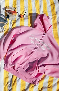 LONELY GHOST This Song Reminds Me Of You Zip Up Hoodie