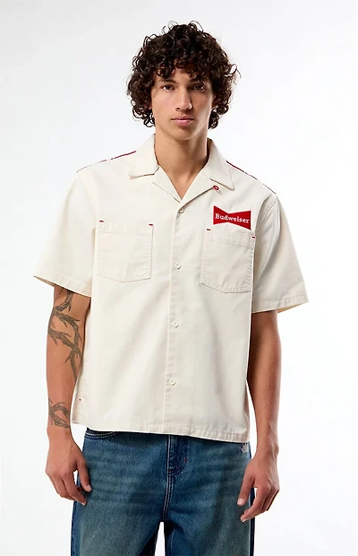 Budweiser by Pacsun Bandana Camp Shirt