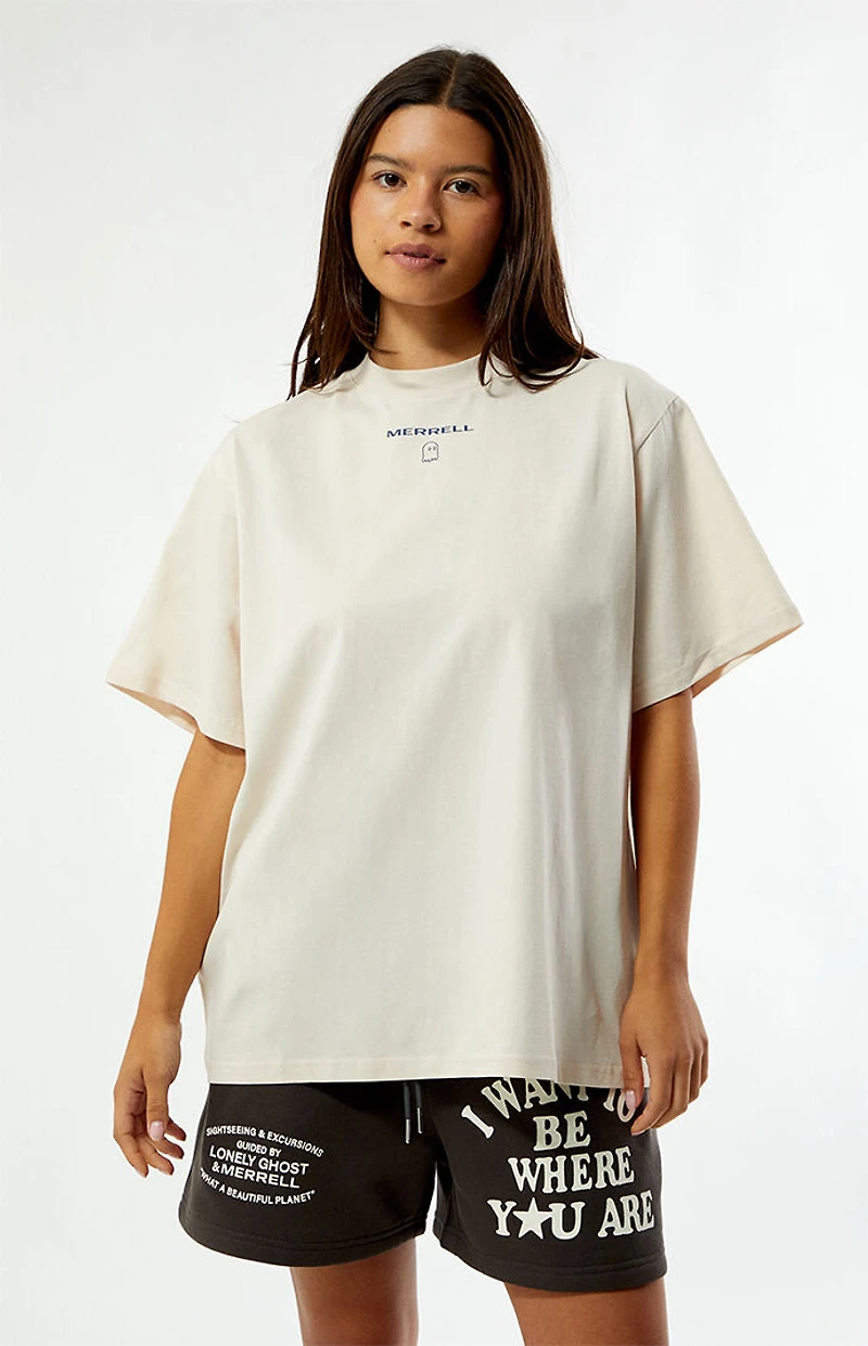 LONELY GHOST x Merrell Sightseeing & Excursions Oversized T-Shirt