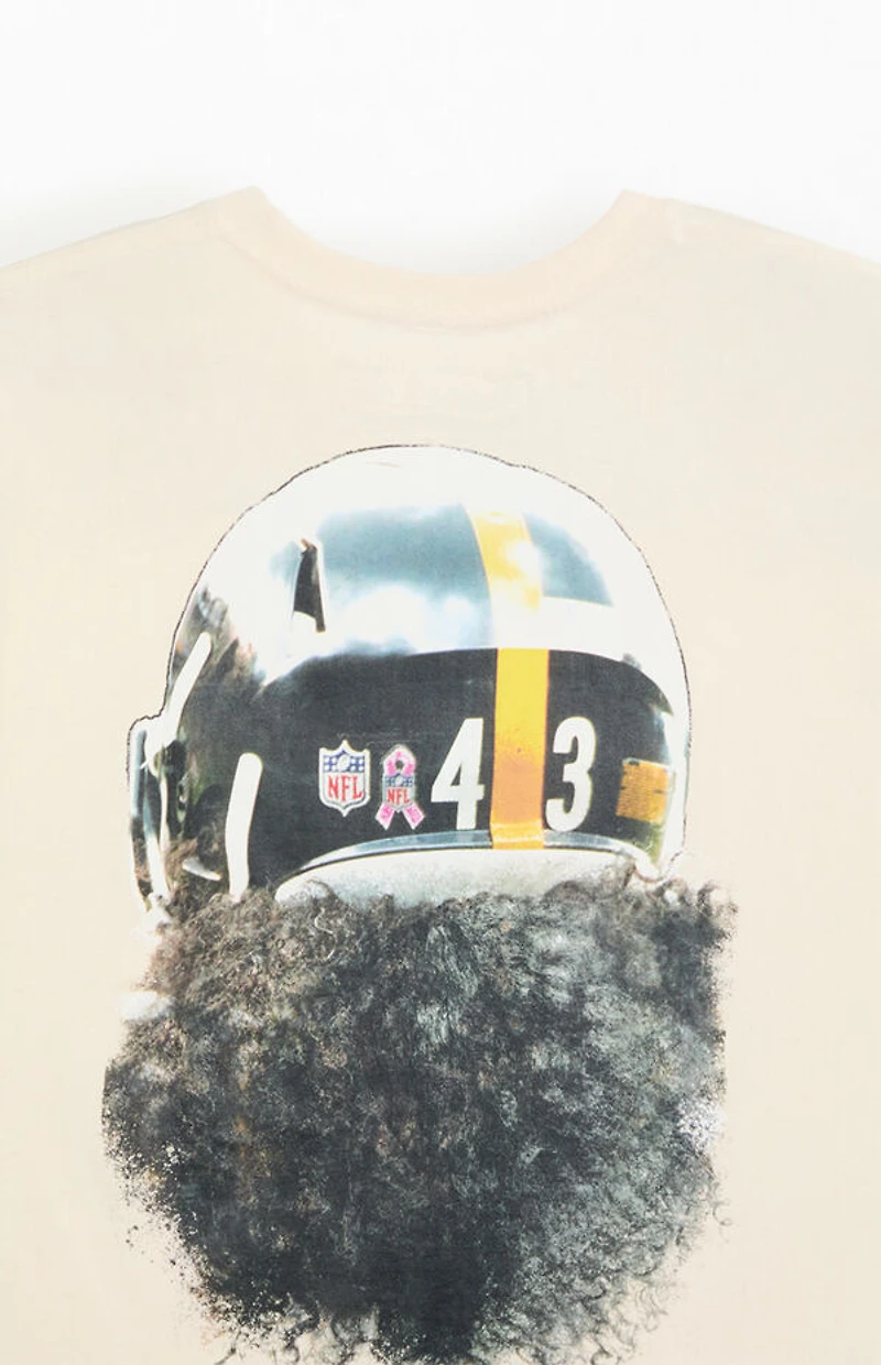 Mitchell & Ness Troy Poamalu Big Head T-Shirt