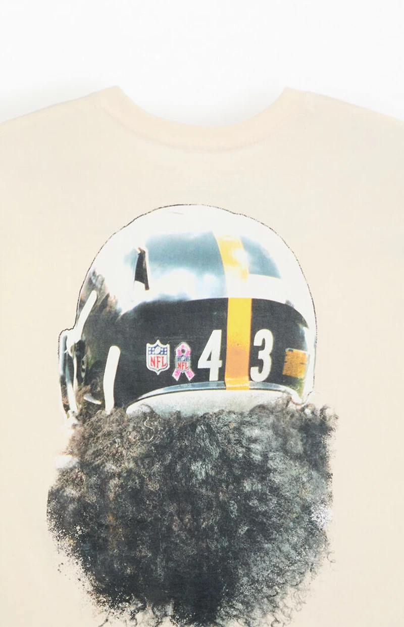 Mitchell & Ness Troy Poamalu Big Head T-Shirt