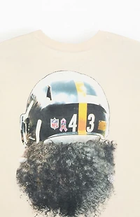 Mitchell & Ness Troy Poamalu Big Head T-Shirt