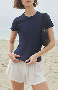 John Galt Navy Hailie T-Shirt