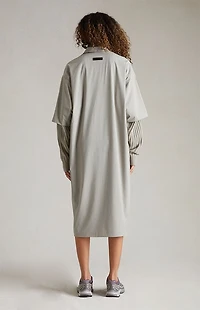 Fear of God ESSENTIALS Women's Seal Full Zip Polo Dress