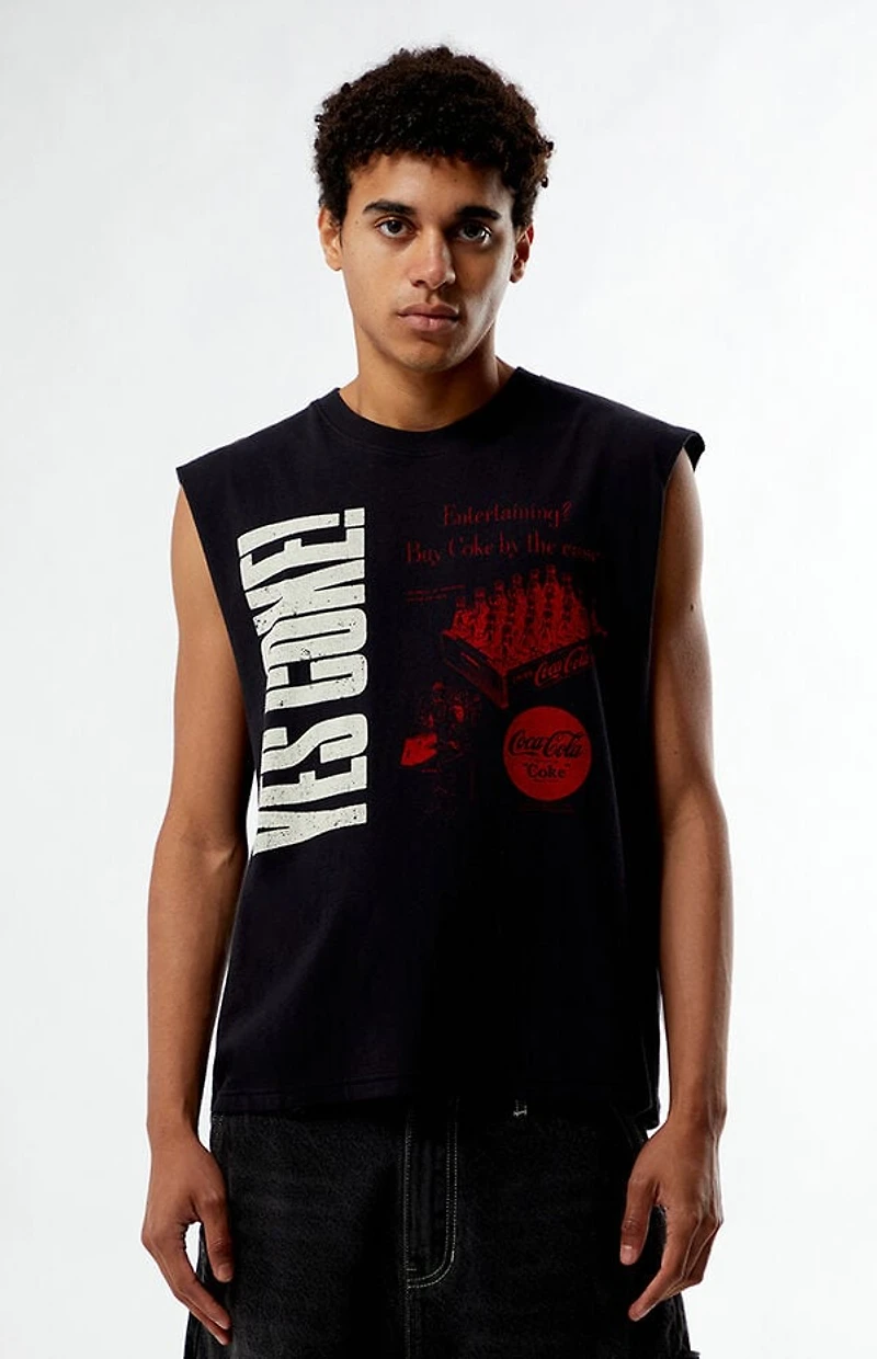 Coca Cola By Pacsun Yes Muscle Tank Top