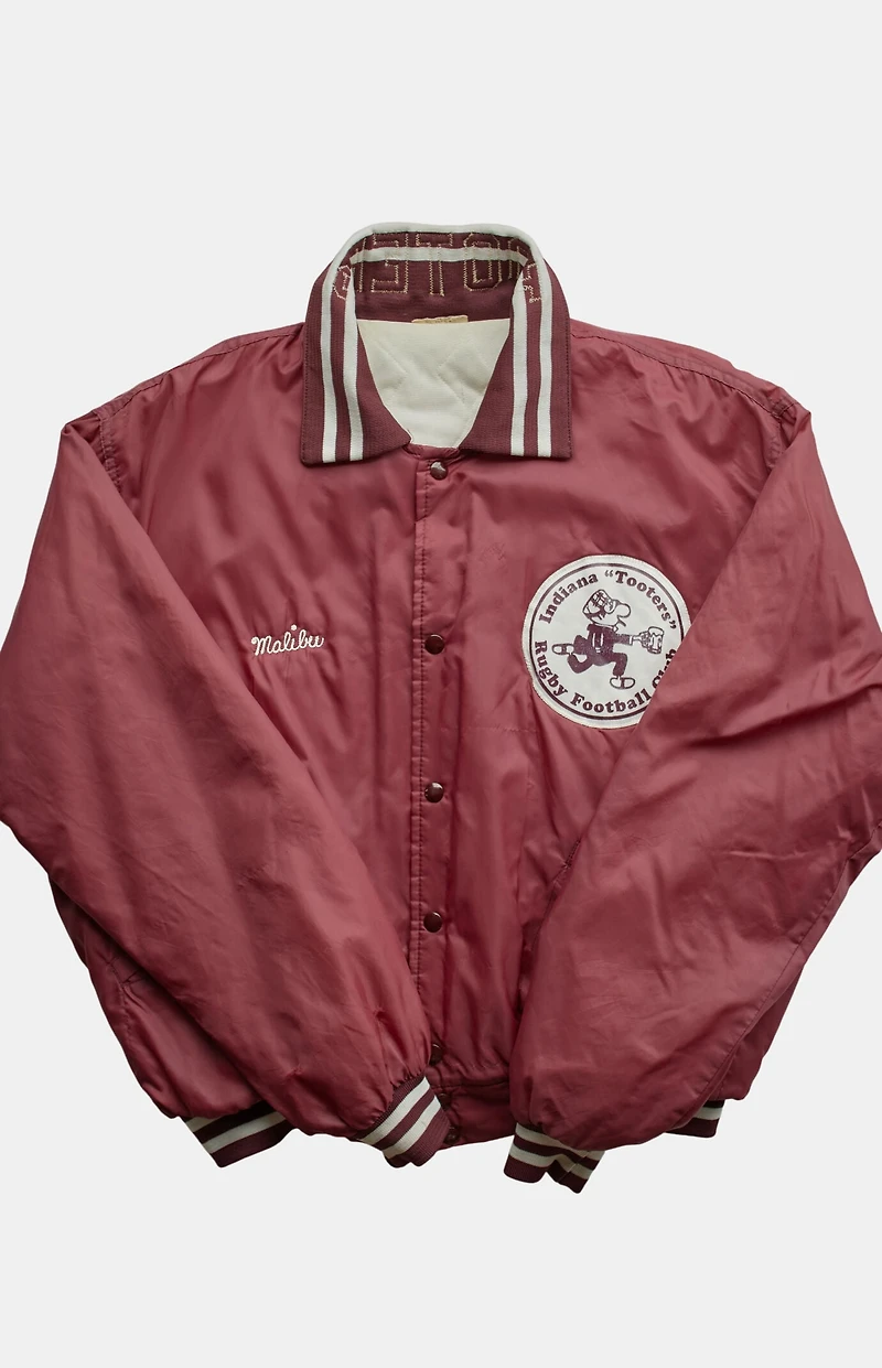 PS VINTAGE '80s Indiana Tooters Rugby Club Varsity Jacket