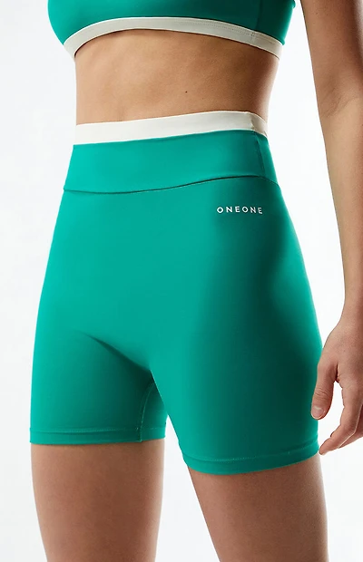 ONEONE Active Green Alanna Biker Shorts