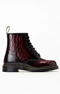Dr Martens 1460 Inferno Leather Lace Up Boots