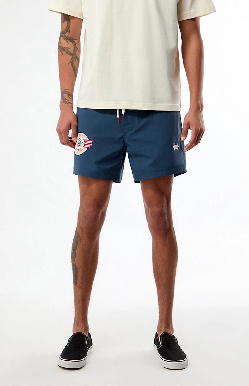 Budweiser by Pacsun Claw Logo 5" Boardshorts