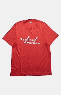 PS VINTAGE 80s National Lumber Graphic T-Shirt