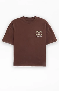 Pacsun Creative Capital Cropped Boxy T-Shirt