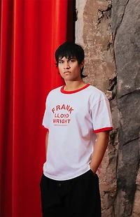 Frank Lloyd Wright Baseball Ringer T-Shirt
