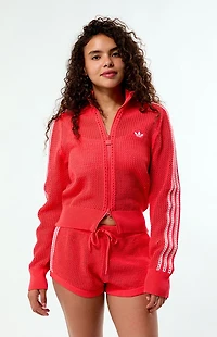 adidas Crochet Track Jacket