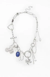 LA Hearts Gemma Charm Necklace