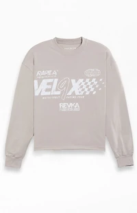 Pacsun Ruthless Cropped Long Sleeve T-Shirt