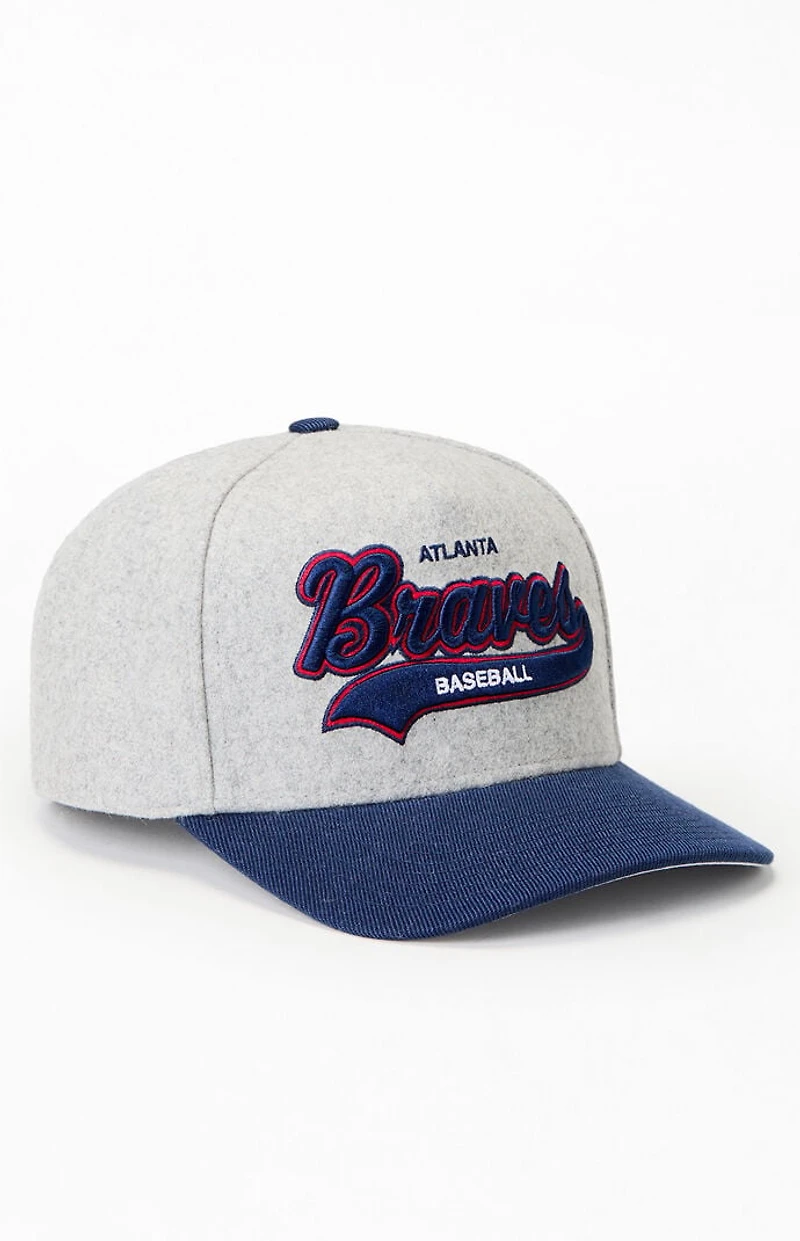Mitchell & Ness MLB Atlanta Braves Tail Sweep Pro Snapback Hat