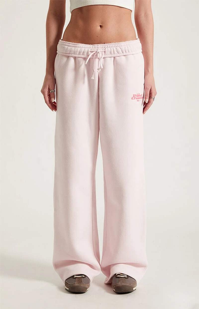 Third Charm Pink Puff Graphic Vol. 1 Baggy Sweatpants