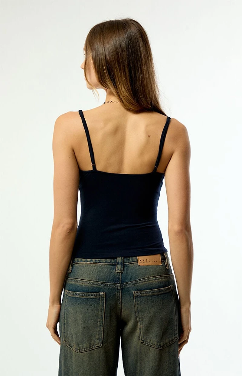 Your Favorite Kaylie Crossover V-Neck Tank Top