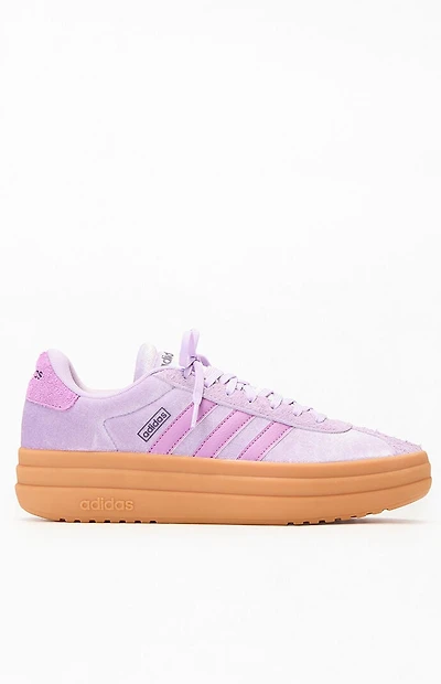 adidas Women's Purple VL Court Bold Sneakers
