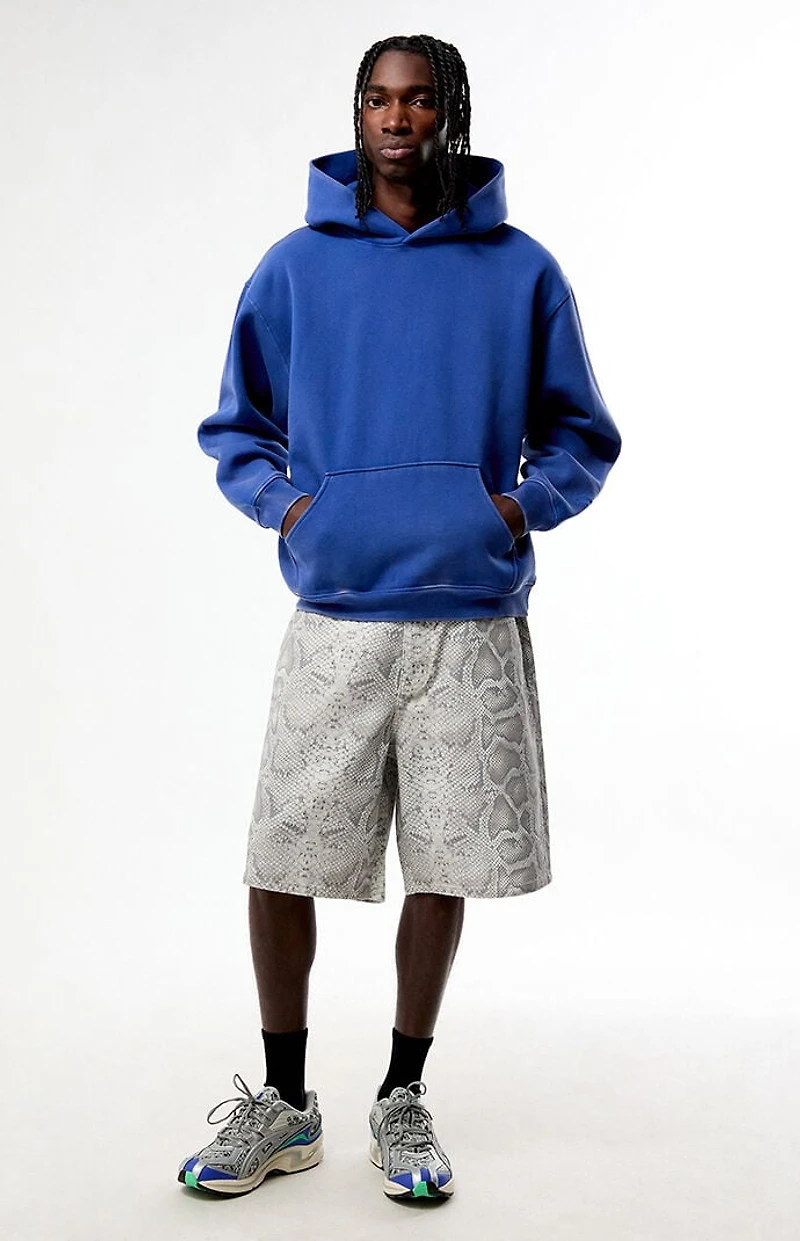 Pacsun Washed Blue Hoodie