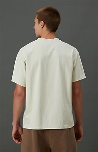 A.R.C. Off White Vintage Wash Heavyweight Oversized T-Shirt