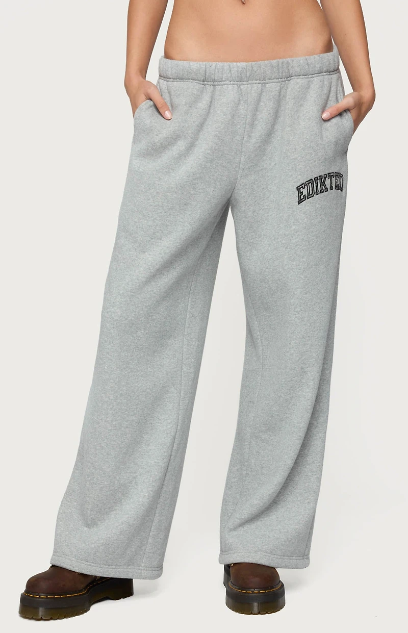 Edikted Camo Crush Sweatpants