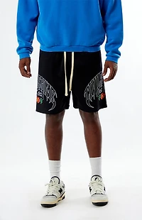 Civil Rose Claws Mesh Basketball Shorts