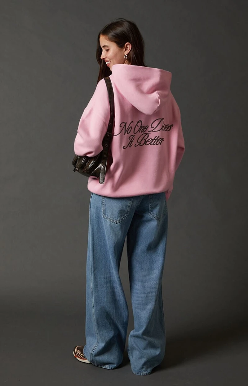 Pacsun No One Does It Better Puff Graphic Hoodie