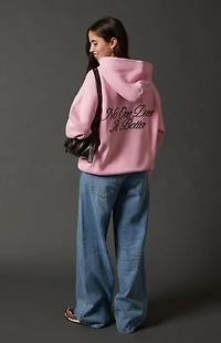 Pacsun No One Does It Better Puff Graphic Hoodie