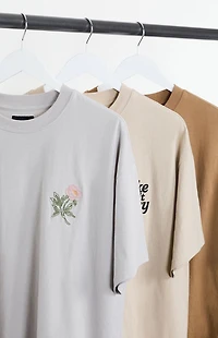 Pacsun 3 Pack Embroidered T-Shirts