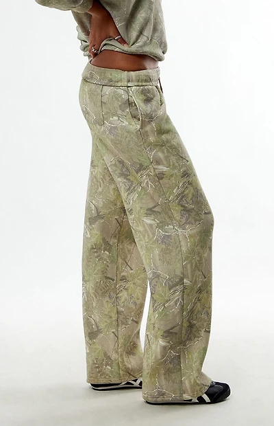 Pacsun Tree Camo Baggy Sweatpants