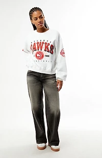 QORE Atlanta Hawks Crew Neck Sweatshirt