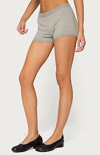 Edikted Edele Knit Micro Shorts