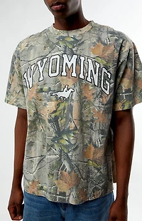 Pacsun Wyoming Camo Tree T-Shirt