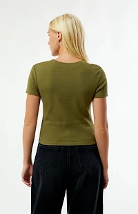 Your Favorite Brooklyn Rhinestone Skimmer T-Shirt