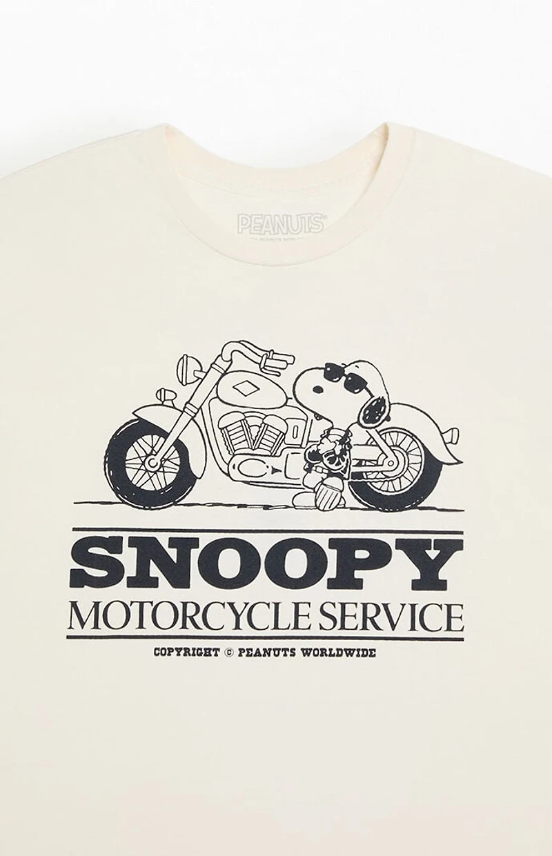 Peanuts Snoopy Motorcycle T-Shirt