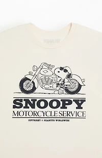 Peanuts Snoopy Motorcycle T-Shirt
