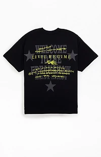 Civil Black Welcome to the Show Acot T-Shirt