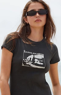 John Galt Black Hailie Radio Silence T-Shirt